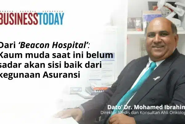 Dr Ibrahim, Beacon Hospital, Kegunaan Asuransi