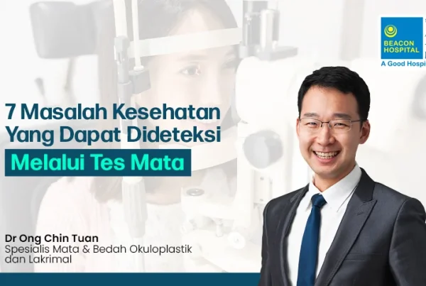 Dr Ong Chin Tuan Consultant Ophthalmologist, Oculoplastic and Lacrimal Surgeon -Detected Through An Eye Test - Beacon Hospital - Blog Thumbnail ID