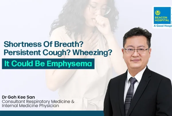 Dr Goh Kee San Consultant Respiratory Medicine & Internal Medicine Physician - Shortness Of Breath - Beacon Hospital - Blog Thumbnail EN