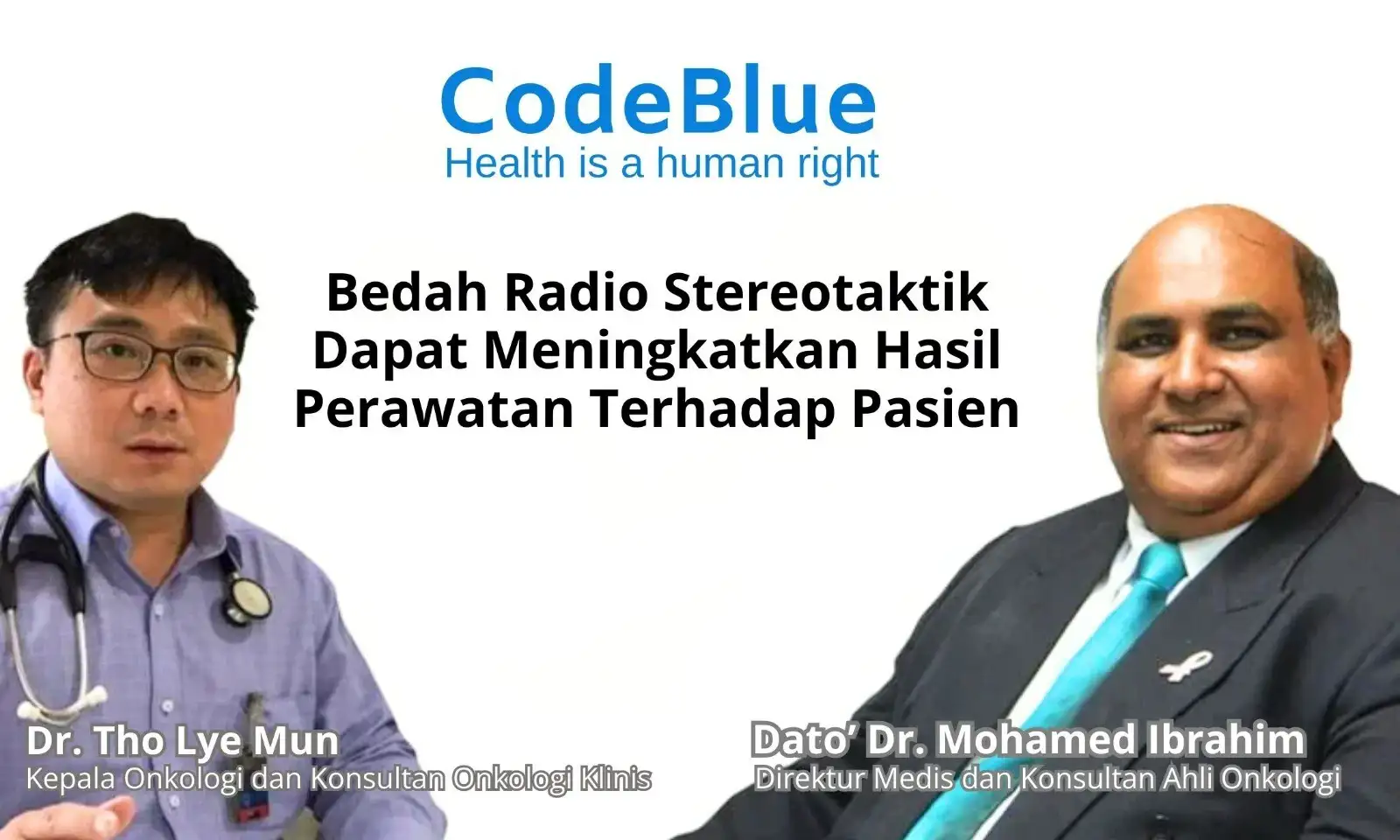 Hasil Perawatan Pasien melalui Bedah Stereotaktik, Dr Tho Lye Mun, Dr Mohamed Ibrahim