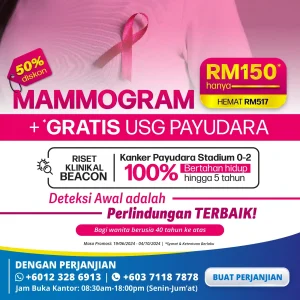 Mobil Banner, Promosi Mammogram, Beacon Hospital, RM150