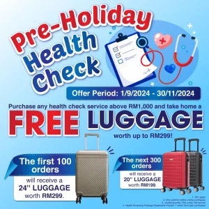 Beacon Hospital, Health Screening Centre, e-Commerce Promotion, Pre-Holiday, Health Check